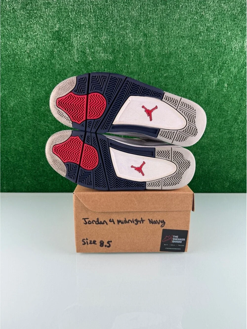 Size 8.5 - Jordan 4 Retro Mid Midnight Navy